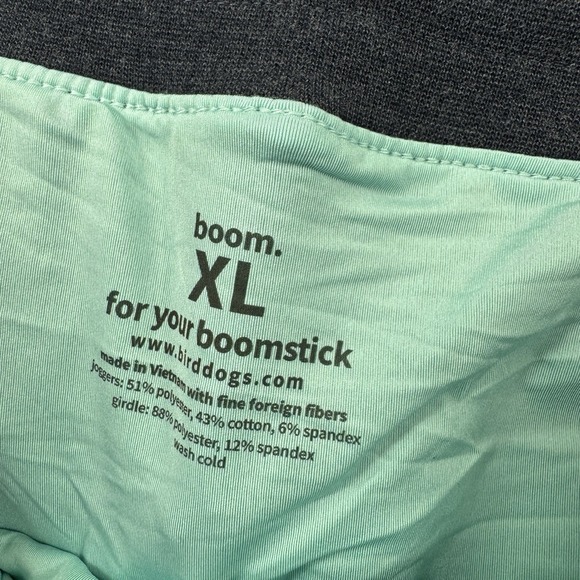 Birddogs For Your Boomstick Blue Lined Performance Jogger Pant Size XL NWOT - Picture 3 of 5